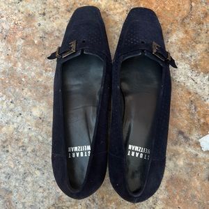 Stuart Weitzman low heel suede. Size 5.5